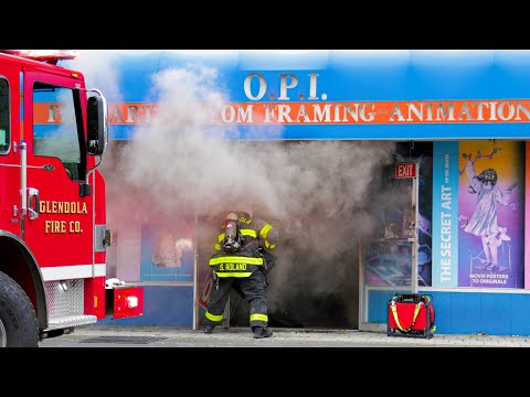 Two Alarm Commercial Building Fire Wall Township New Jersey 5/3/24