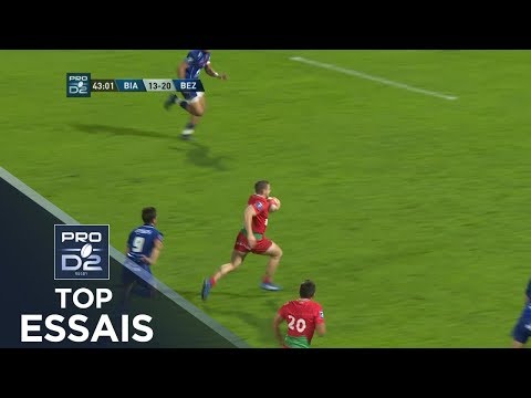 TOP Essais de la J08 – PRO D2 – Saison 2019-2020