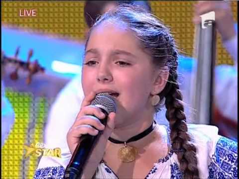 Antonia Stoian a impresionat juriul cu o melodie populara