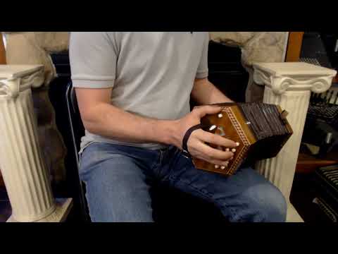 STAGC1GD20MW - Mahogany Stagi C-1 Anglo Concertina M 20 $399
