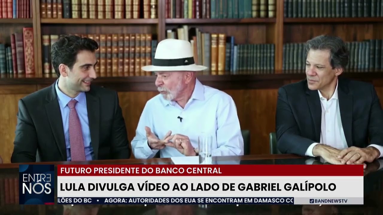 Lula promete autonomia a Galípolo na presidência do BC e diz que não vai interferir na gestão