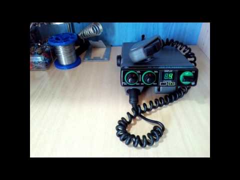 27MHz (CB channel 4) crystal oscillator audio transmitter