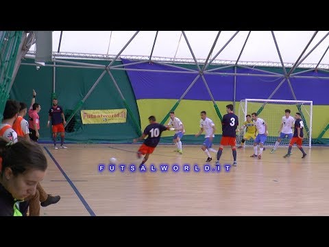 24/2/18 SERIE B , Aosta C5 - Bergamo C5 , highlights , futsal / calcio a 5