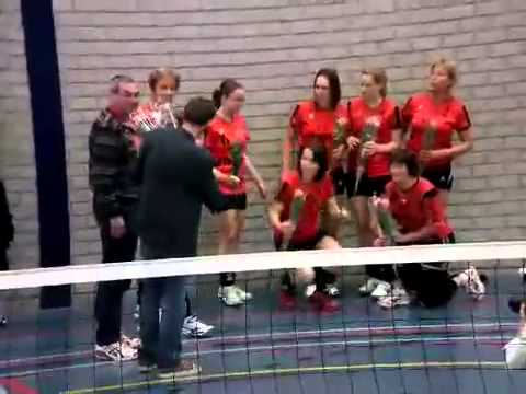 VC Houten Dames 1 Kampioen 4e Klasse Seizoen 2011-2012