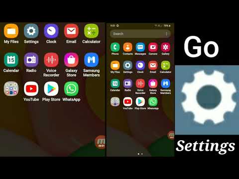 How to cange the auto wallpaper in samsung A10 in tamil and watch fully