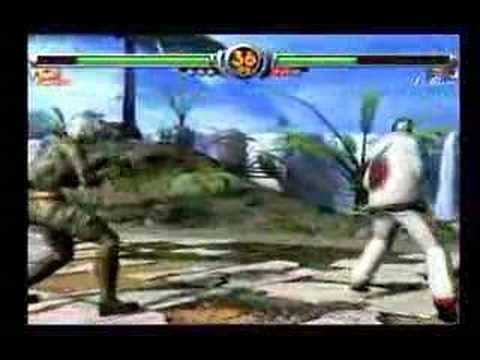 Virtua Fighter 5 Vanessa vs. El Blaze