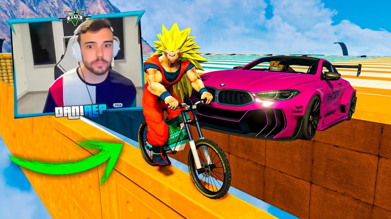 CORRE O TE ATROPELLO EN BICI! SOY INCREIBLE! - GTA 5 ONLINE