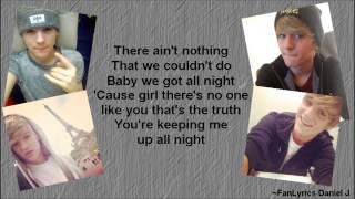 Daniel J - Up All Night (Lyric Video)