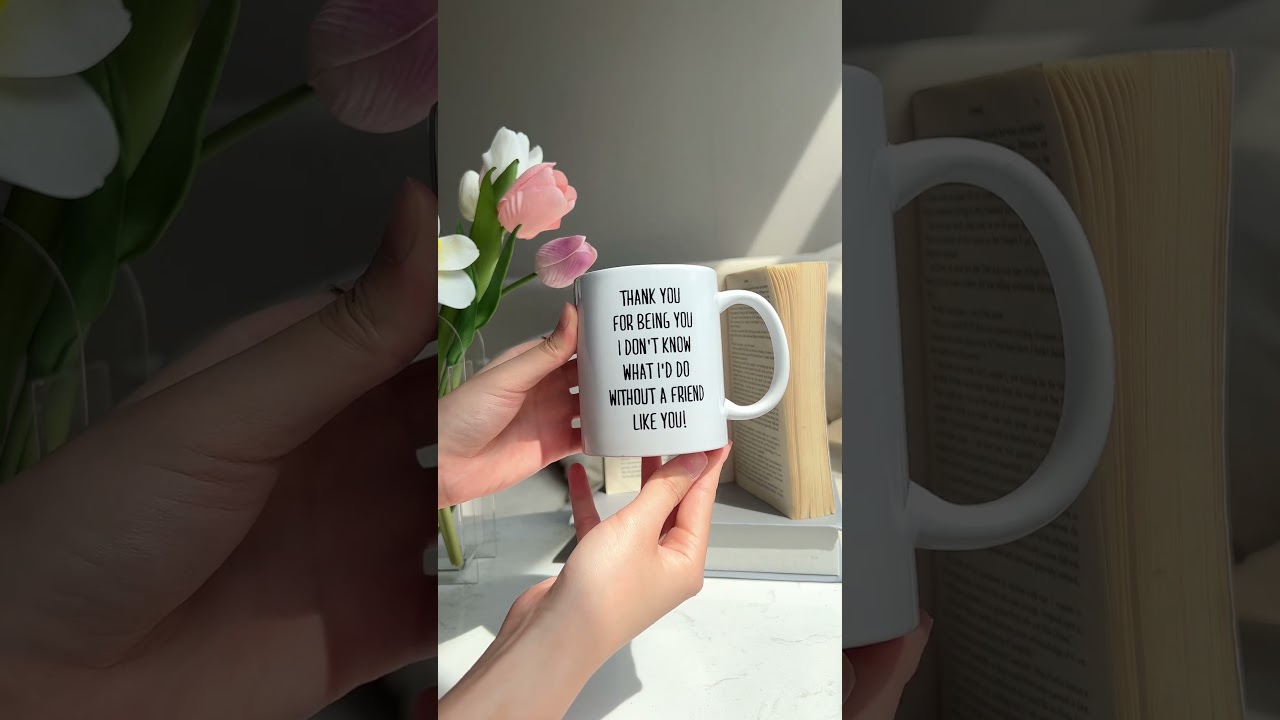 Work Bestie Thank You For Being You | Personalized Mug