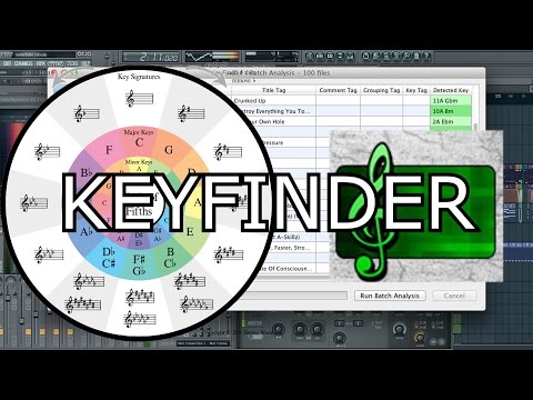 HOW TO KEY A SONG WITH KEYFINDER