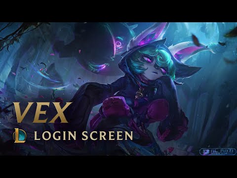 Vex, The Gloomist | Champion Theme | Login Screen | Animated 60fps - League of Legends