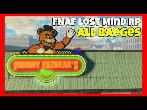 How to get ALL BADGES in FNaF Lost Mind RP [ fred.exe Update 2026 ]