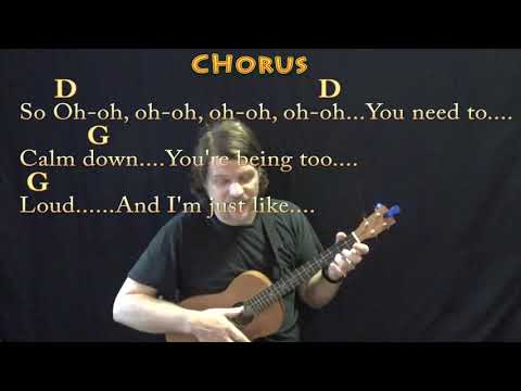 You Need To Calm Down (Taylor Swift) Bariuke Cover Lesson with Chords/Lyrics