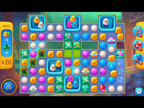Fishdom 2021 - Level 5832   #playrix #fishdom #gaming