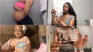 Come with me to my first prenatal apt at 25 wks| Grwm,chitchat|Naysia Maintenance