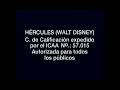 HERCULES 1997 VHS Spain Home Scene As True As You