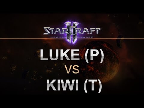 SC2 - Heart of the Swarm 2017 - luke (P) v Kiwi (T) on Coda LE