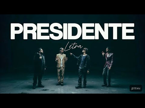 PRESIDENTE(LETRA)Neton Vega x Gabito Ballesteros x Luis R x Natanael cano #letra #presidente