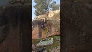 Video thumbnail of Derecha del Exploited, 6B. La Pedriza