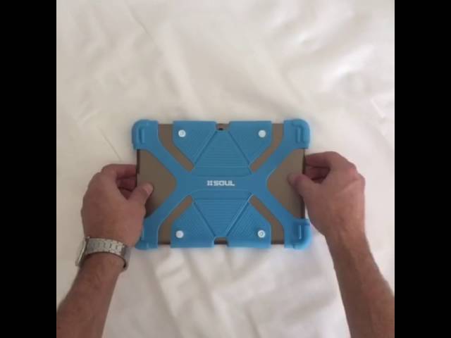 Vídeo relacionado con S YTALAND Funda para tablet universal de 10 pulgadas, funda de silicona suave con soporte de 360 grados, compatible con Sgin, Byybuo, ZZB, Feonal, Baken, Lville, Juninke, diseño de fibra