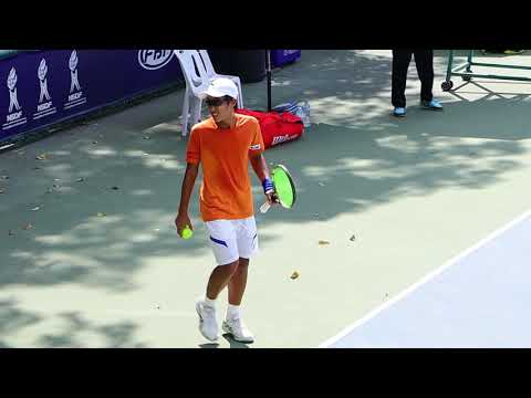 ประเภทชายเดี่ยว รอบแรก     ภูมิพัฒน์ สุขโข VS  Lev GORB( NZL)  รก