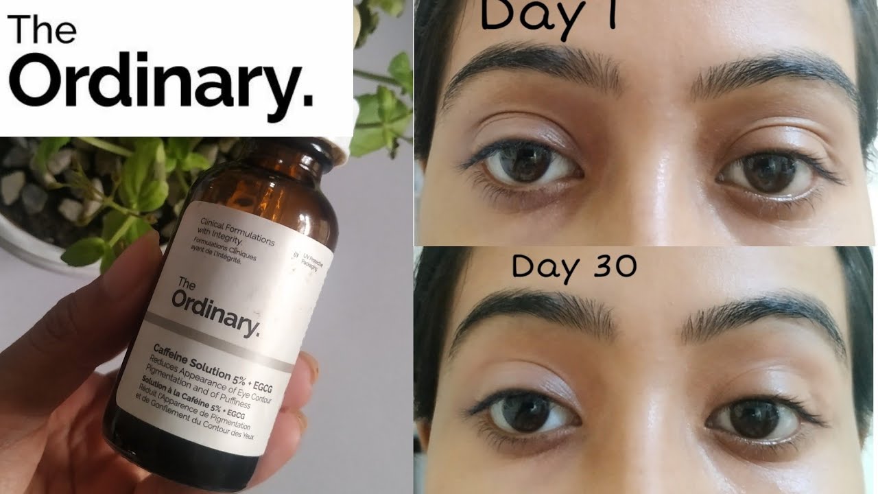 The Ordinary Caffeine Solution 5% + EGCG for Dark Circles Review
