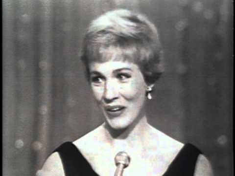 Julie Andrews - Golden Globes Acceptance Speech - Mary Poppins (1964)