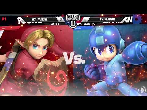 Clash of the Carolinas 3 - Yungsz(Young Link) VS Peabnut(Megaman) - L. Top 24
