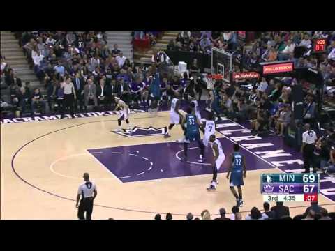 Karl-Anthony Towns vs Sacramento Kings 07.04.2016 (17Pts)