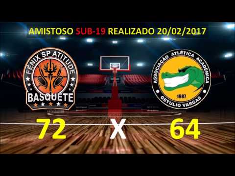 Amistoso sub-19: Fenix SP/Atitude Basquete 72 x 64 FGV