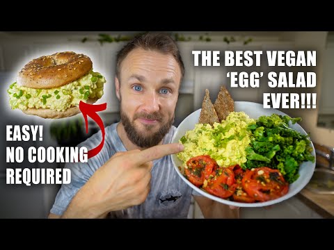 The Best Vegan 'Egg' Salad | Easy, Quick & High in Protein!