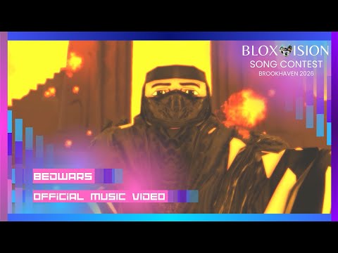 Ashes of Meridian - My Silence | BedWars | Official Music Video | Bloxvision Song Contest 2026