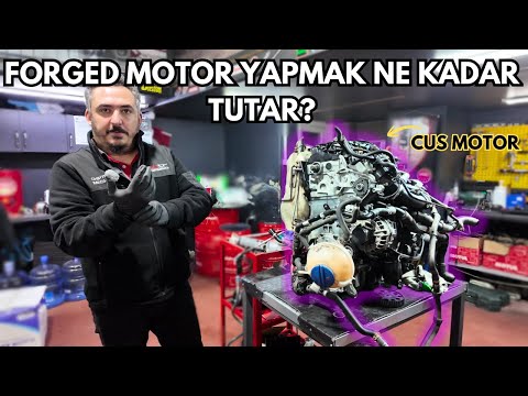 Forged Motor Masrafı: Neden Farklı? CUS MOTOR KRONİKLERİ (T-roc Part2)