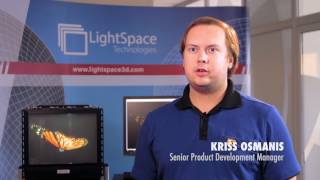 LightSpace Technologies Volumetric 3D Image Display Technology