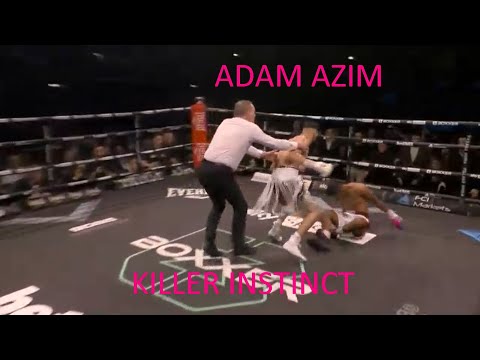 Adam Azim GETS THE WIN OVER Santos Reyes DROPPING HIM EARLY IN THE FIGHT