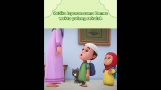Download lagu Who, when they come home from school or study, always reports to their Ummah like Nussa and Rarra? mp3