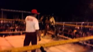 preview picture of video 'pelea profesional..   cabimas vs maracaibo'