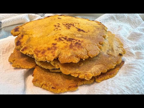 Tortillas de Camote o Batata con Harina de Yuca