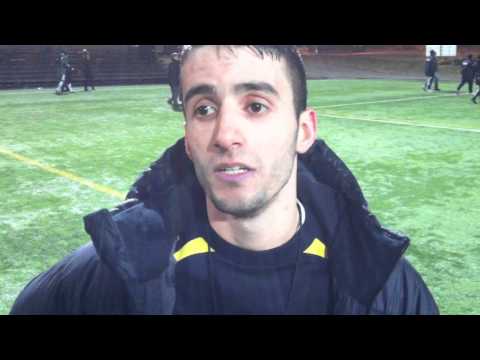 RudyAlvarado TV - Backa BK Rebin Rada efter matchen.