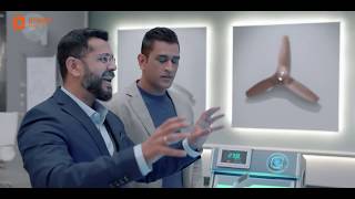 M S Dhoni Promotes Orient Electric