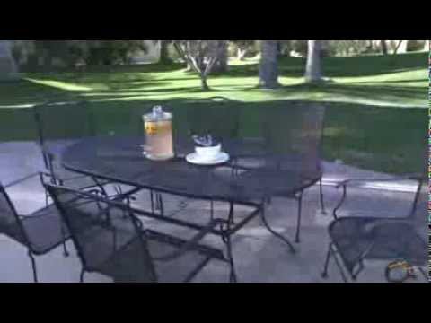 Woodard wrought iron dining tables review
