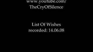 List Of Wishes