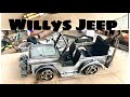 Model Recycled Metal Handmade Art WILLYS JEEP