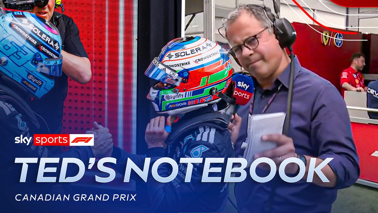 Ted reacts to Mercedes BATTLE in Canadian GP Sprint | Ted's Sprint Race Notebook