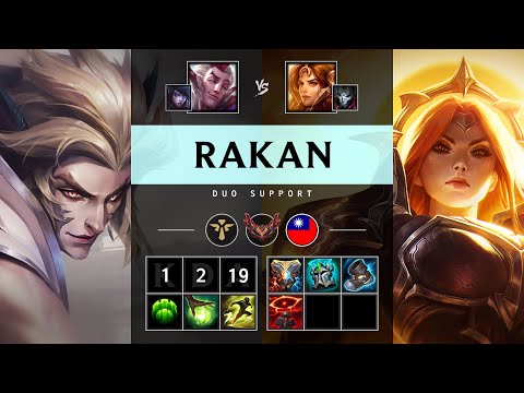 Rakan Support vs Leona - TW Grandmaster Patch 25.17