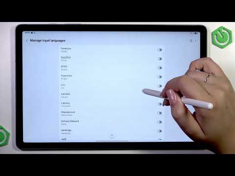 How do I change the keyboard language on the SAMSUNG Galaxy Tab S10 Lite 5G?