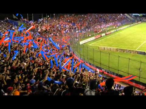 "Recibimiento Cerro Porteño ante O'higgins Copa libertadores 2014 (CERRO EN HD)" Barra: La Plaza y Comando • Club: Cerro Porteño