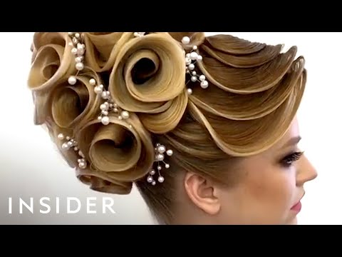 Hairstylist Does Unbelievable Designs With Hair