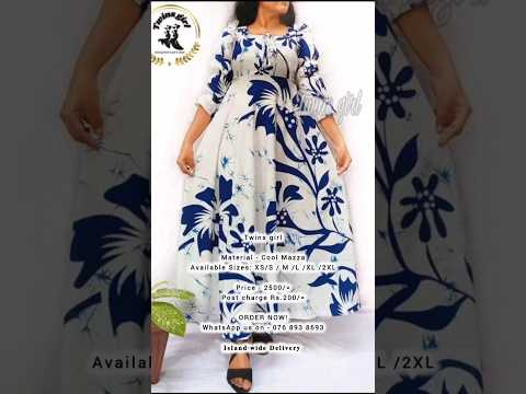 🇱🇰 ලස්සනම ලස්සන චාම් ගවුම් මෝස්තර | Long Frock Design 2025 | Diga Gawm Disain | Fashion #new #shorts