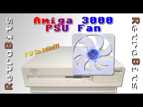 Amiga 3000 Netzteil-Lüfter-Upgrade